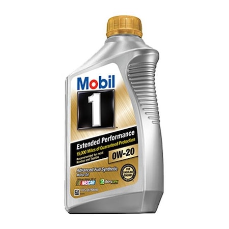 Mobil Mobil MO98JQ66 Quart 0W20 Synthetic Oil; Pack of 6 192199